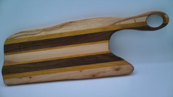 Handcrafted Hardwood Serving Tray - Image 2