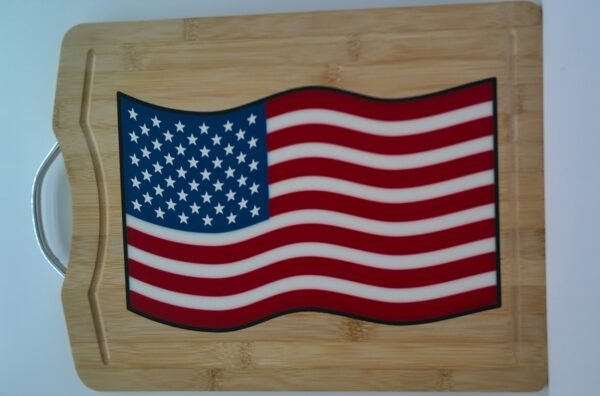 Engraved Epoxy Flag Serving Tray 🇺🇸 - Image 2